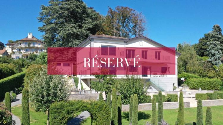 Residenza eccezionale nel cuore degli eleganti quartieri di Losanna.