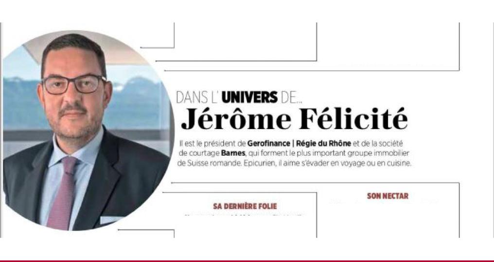 Dans l'univers de Jérôme Félicité