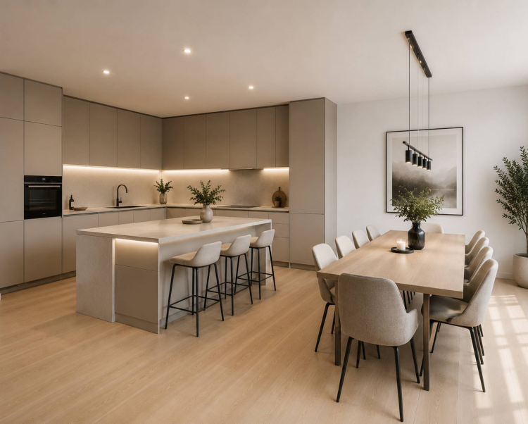 Nuovo appartamento di 3,5 locali con terrazza e vista panoramica.