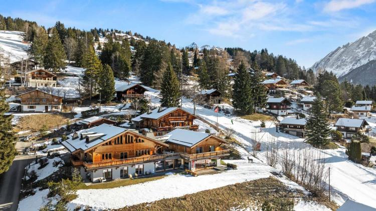 Exceptional chalet with indoor pool and ski-in &amp; ski-out access
