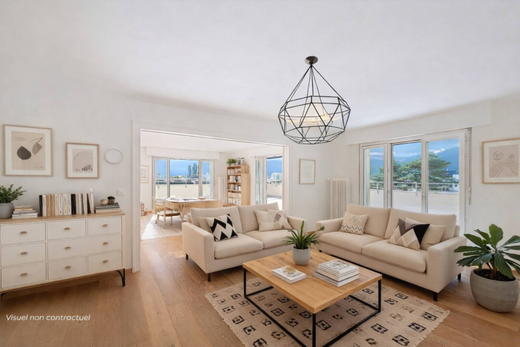 Prachtvolles Penthouse im Herzen des Fusion-Viertels in Martigny