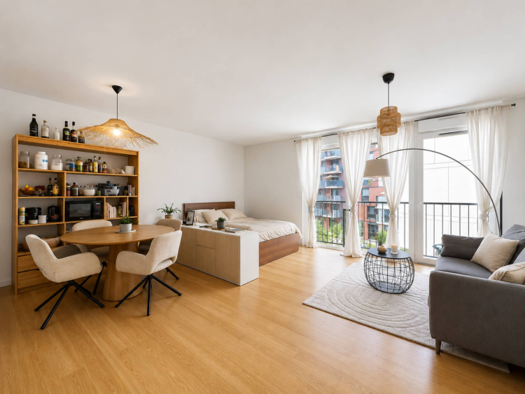 Studio contemporain Minergie au cœur du quartier OASSIS