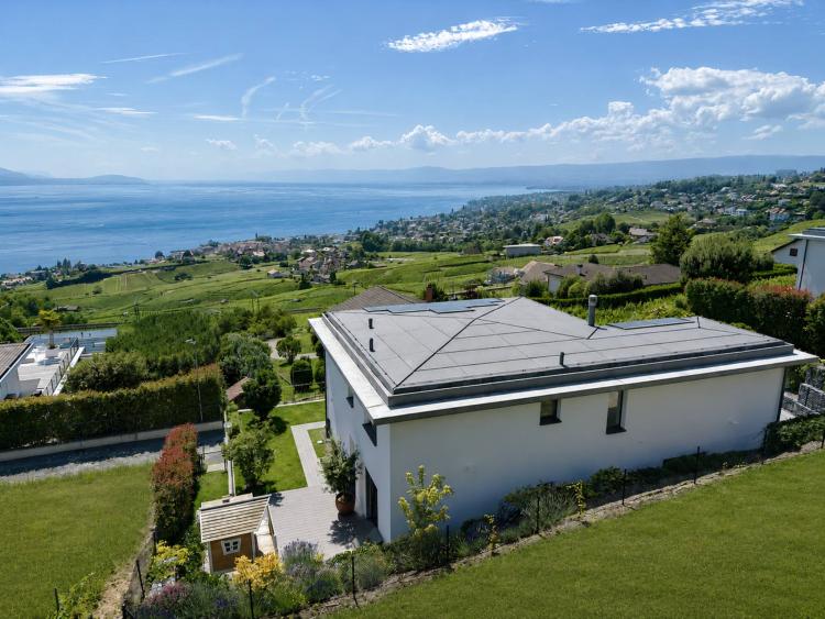 Villa contemporanea con vista eccezionale