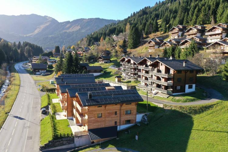 Duplex neuf avec jardin – L'élégance alpine au cœur des Portes du Soleil