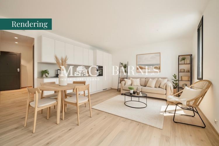 Charme d'epoca e tecnologia moderna: 3.5 locali in palazzo del '900