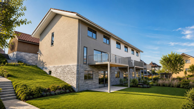 Superbe villa neuve de 6.5 pièces avec jardin et terrasse 