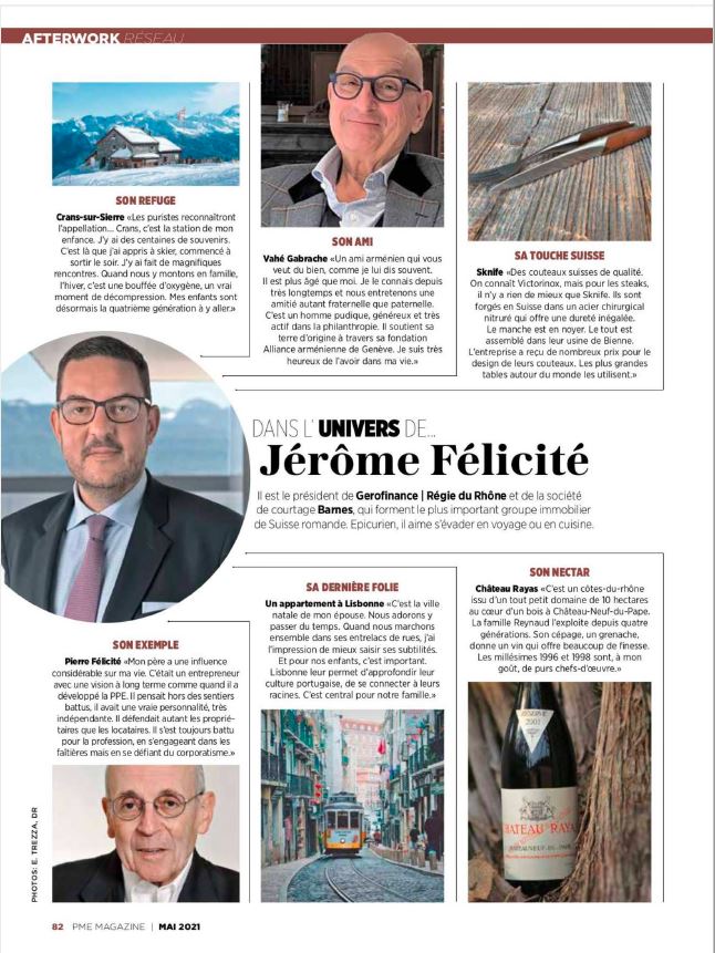 L'univers de Jérôme Félicité