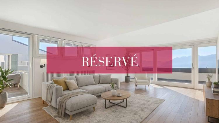 Breathtaking view for an exceptional living environment in Lutry 