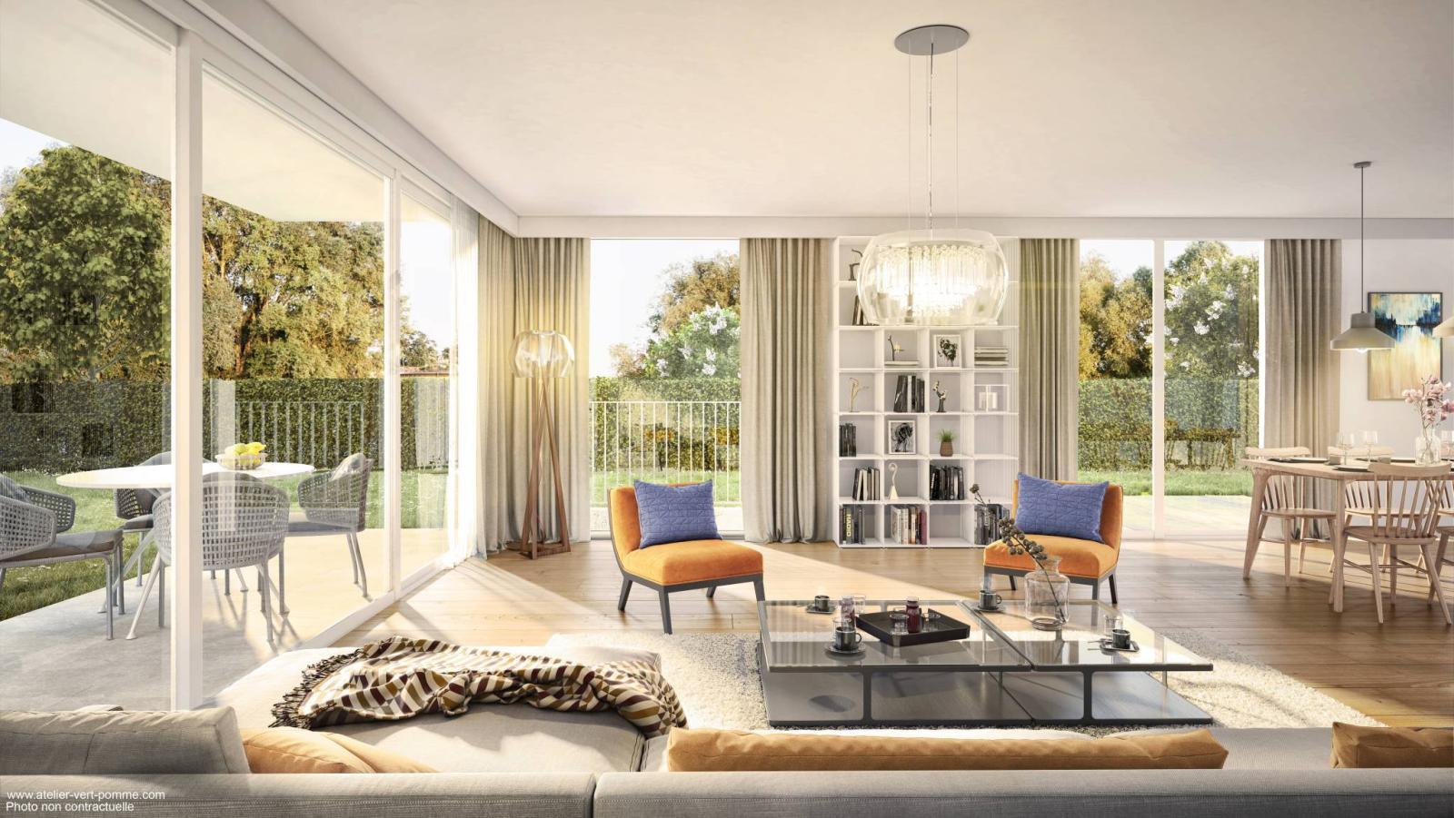 Residenza Belles-Roches - Luminosa villa contemporanea con frontone - Villa E