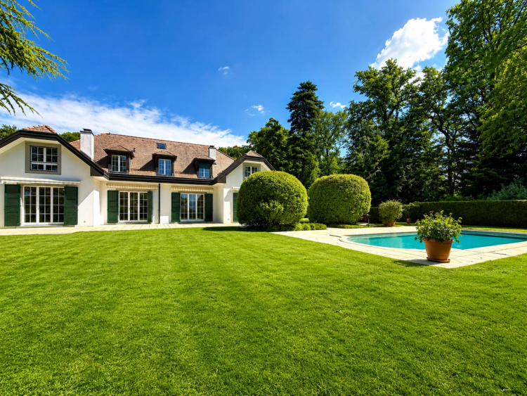 Casa familiare di 10 stanze immersa nel verde.