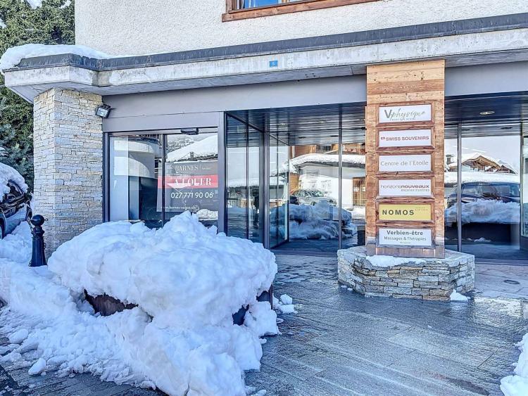 Spazio commerciale unico nel cuore di Verbier