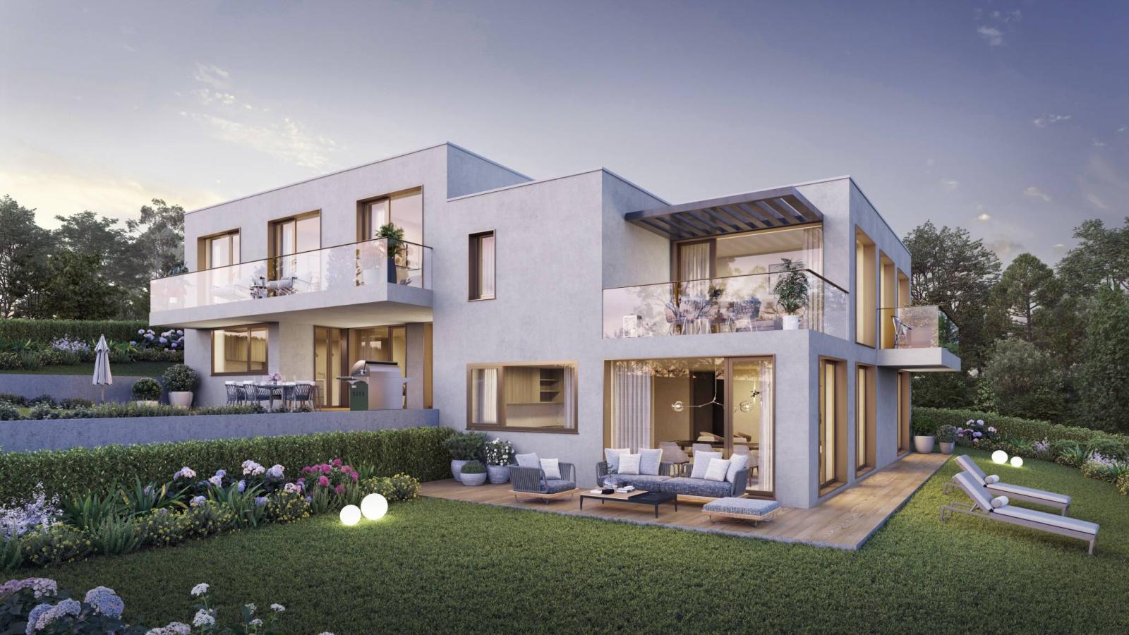 NAVILLE - Costruzione di due ville bifamiliari THPE a Conches - Villa B