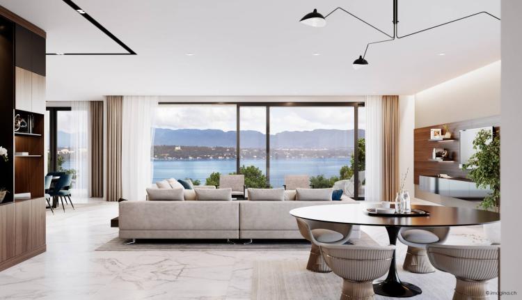 Appartamento di altissimo livello fronte lago