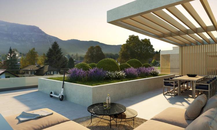 Parc des Crêts a Troinex Magnifica opportunità! 6 stanze dell'attico