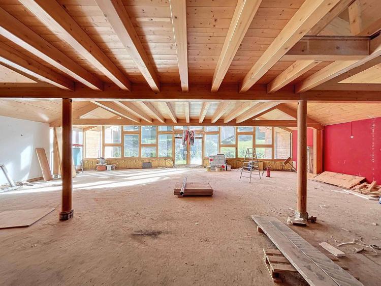 6.5 room duplex with unobstructed view of the mountains