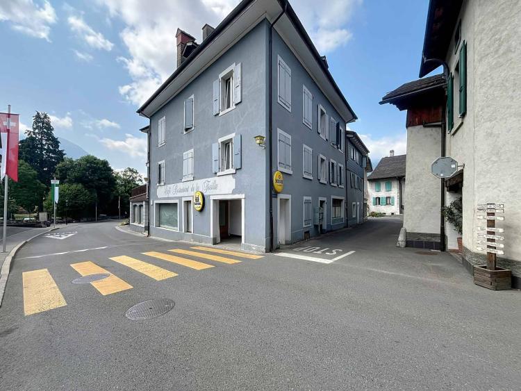 YIELD-PROPERTY WITH COMMERCIAL PREMISES AND APARTMENTS