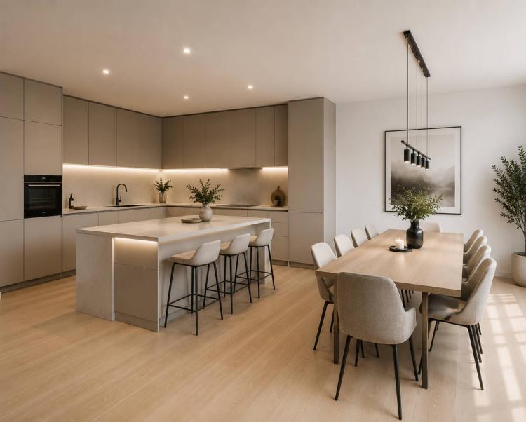 Appartement neuf de 3,5 pièces avec terrasse et vue panoramique