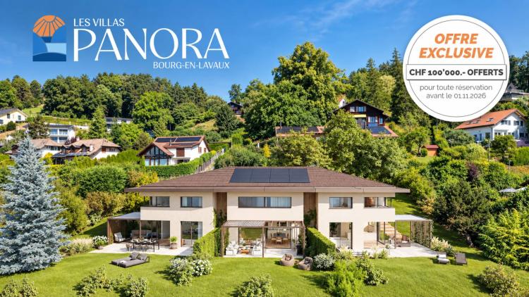 Tre ville di lusso in fase di costruzione con vista lago Villa A 