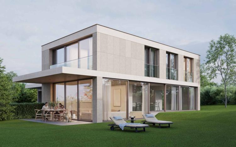 Nuova villa indipendente con giardino