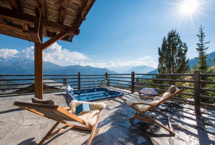 Chalet di lusso con vista panoramica