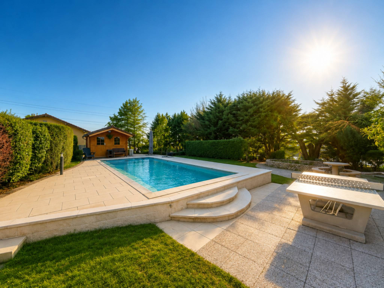 Villa con piscina riscaldata e vista libera a Villars-Sainte-Croix