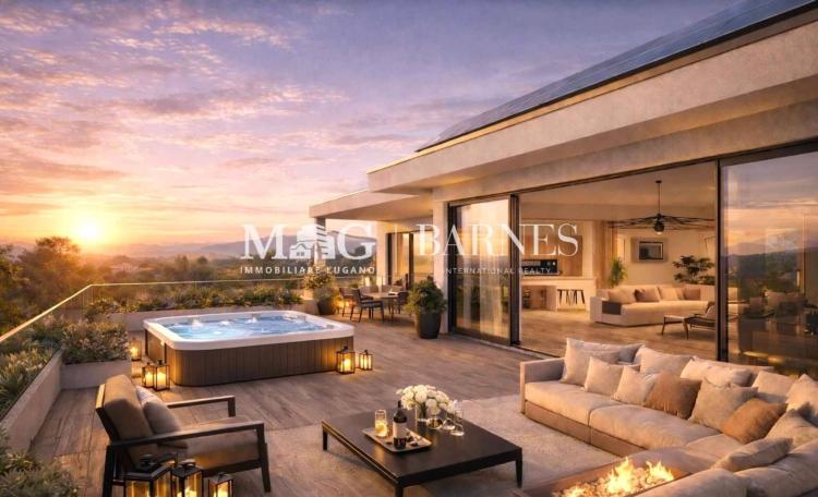 Exclusive 4.5- or 5.5-room penthouse offering comfort, security and well-being