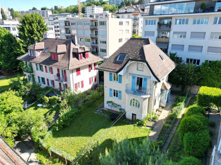 Centro di Losanna - Villa indipendente di 6,5 locali
