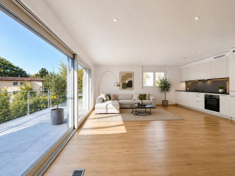 Appartamento Minergie di 4,5 locali con balcone di 20 m²