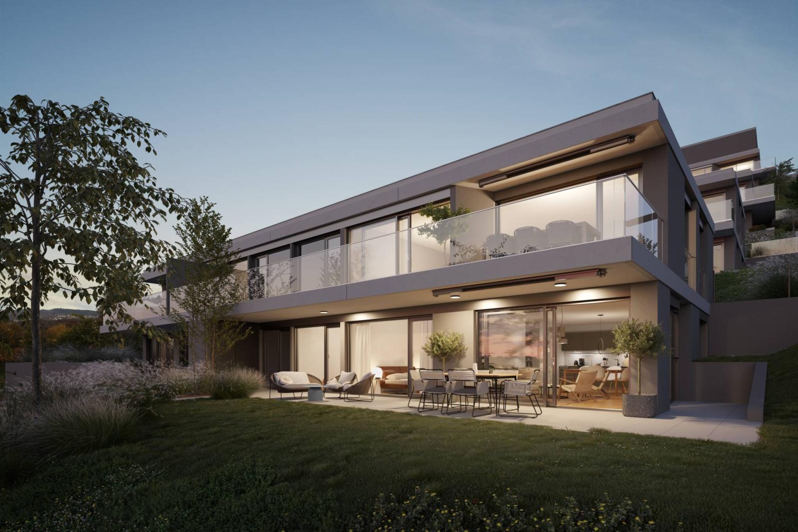 Appartamento di 4,5 locali con giardino