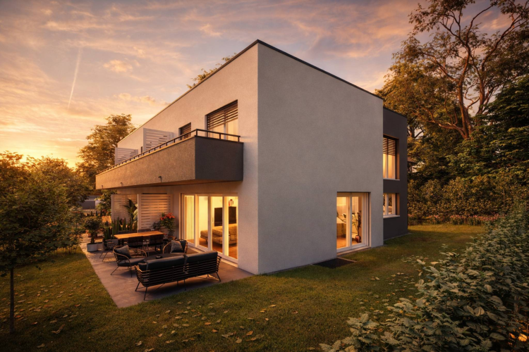 New HPE villa with rooftop and private garden - Lot C